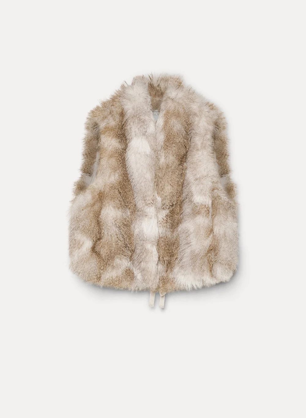 26W-FORTE-FORTE-GILET-LICHT BEIGE