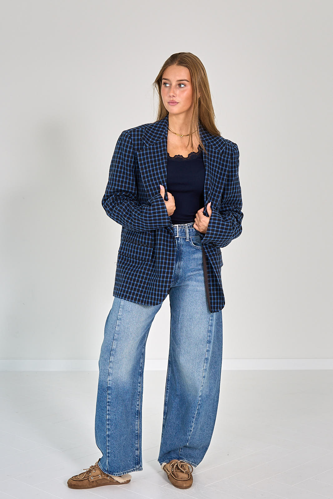 26W-COLLECTORS CLUB-BLAZER-MARINE DONKER