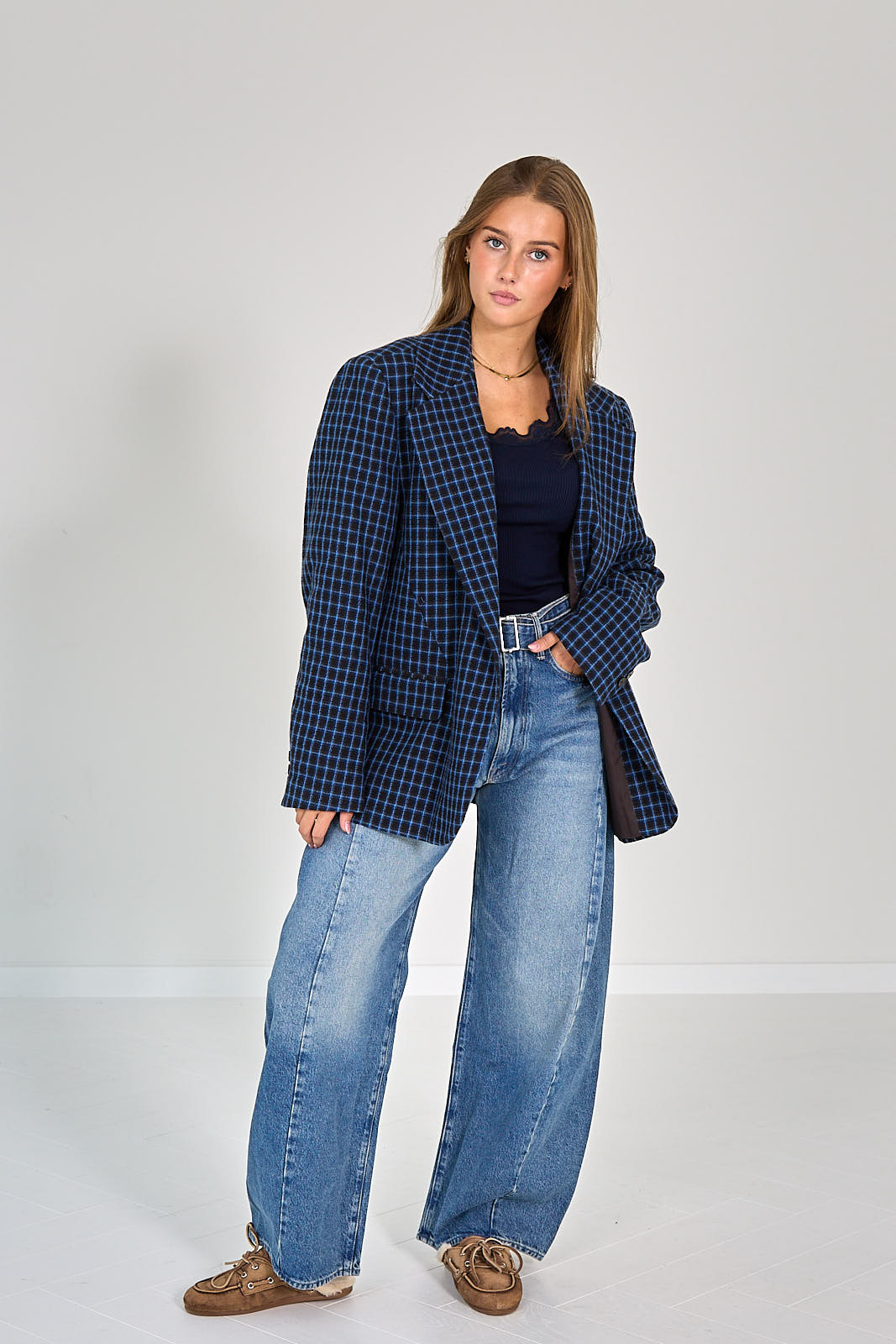 26W-COLLECTORS CLUB-BLAZER-MARINE DONKER