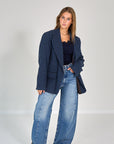 26W-COLLECTORS CLUB-BLAZER-MARINE DONKER