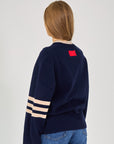 26W-COLLECTORS CLUB-PULL GILET-MARINE DO