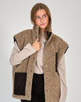 26W-COLLECTORS CLUB-GILET-KAKKIGROEN