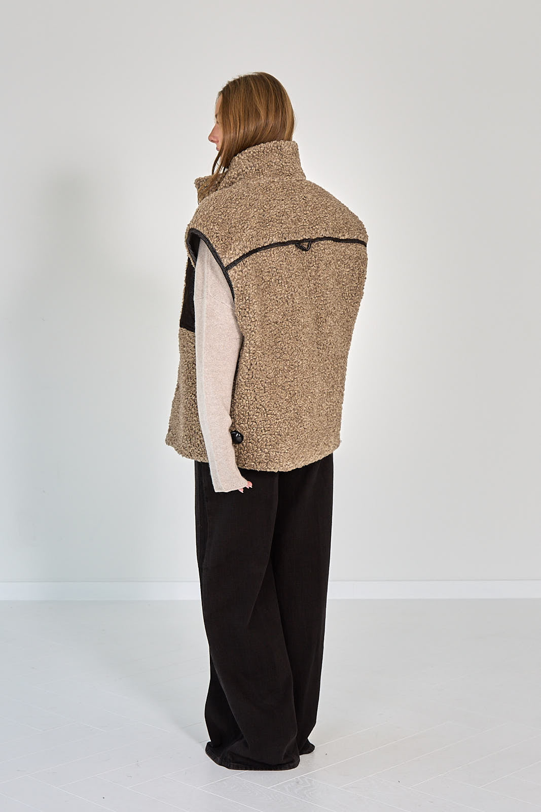 26W-COLLECTORS CLUB-GILET-KAKKIGROEN