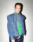 26W-COLLECTORS CLUB-BLAZER-BLAUW MIDDEN