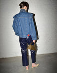26W-COLLECTORS CLUB-BLAZER-BLAUW MIDDEN