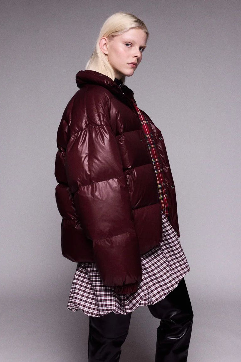 26W-JOHNY-BLOUZON-BORDEAUX DONKER ROOD