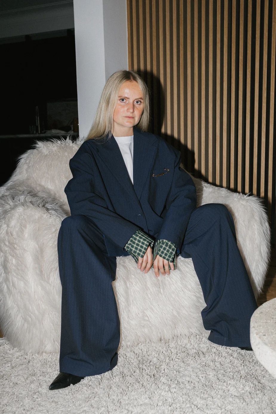 BROEK AYO PINESTRIPES