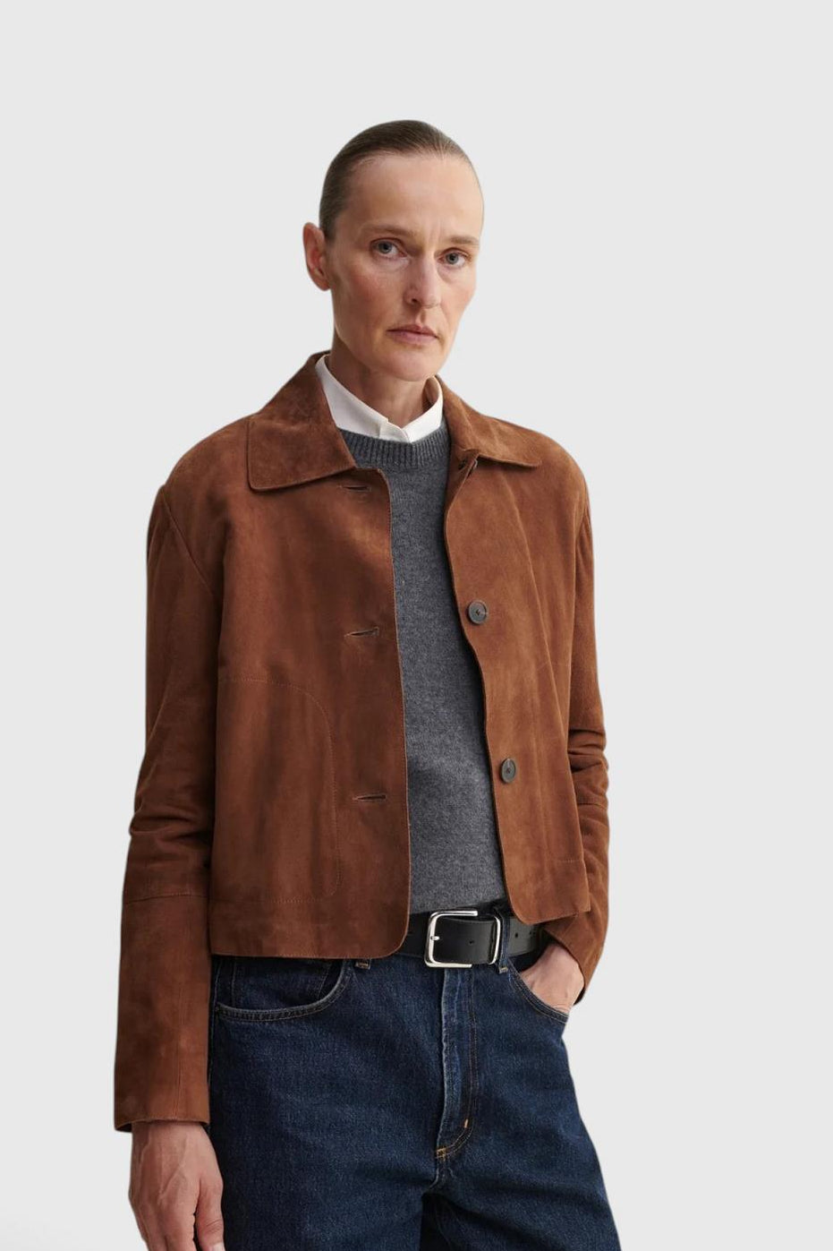 26W ARMA BLAZER EMY SUEDE