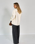 26W-MAX MARA-MANTEL-ECRU