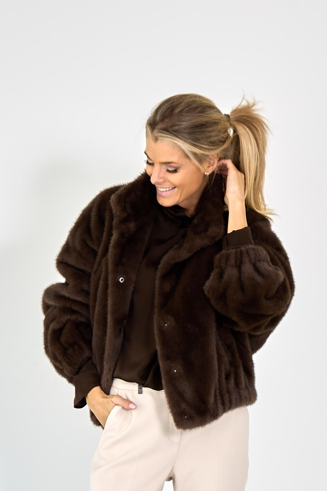 26W-MAXMARA WEEKEND-BLAZER-BRUIN DONKER