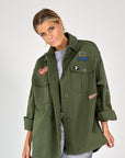 26W-MAXMARA WEEKEND-CHEMISIER-KAKKIGROEN