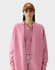 26W-GUEST IN RESIDENCE-PULL GILET-ROSE L