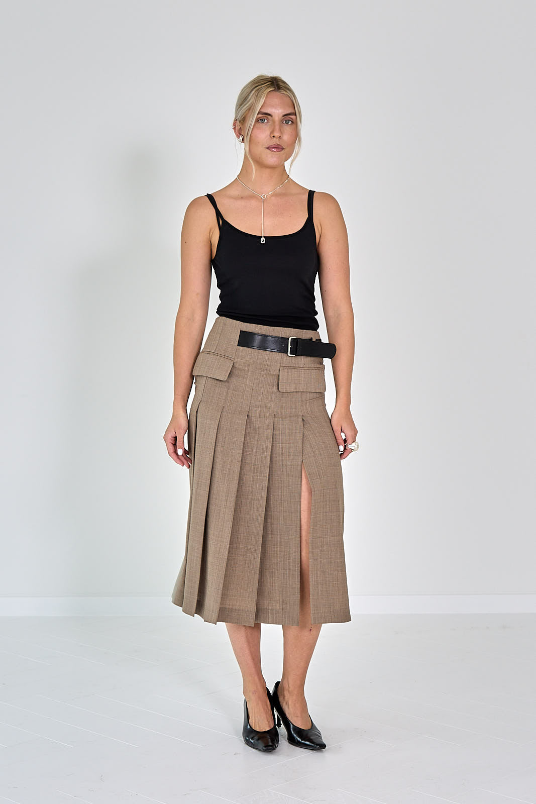 26W SEMICOUTURE RUITEN ROK