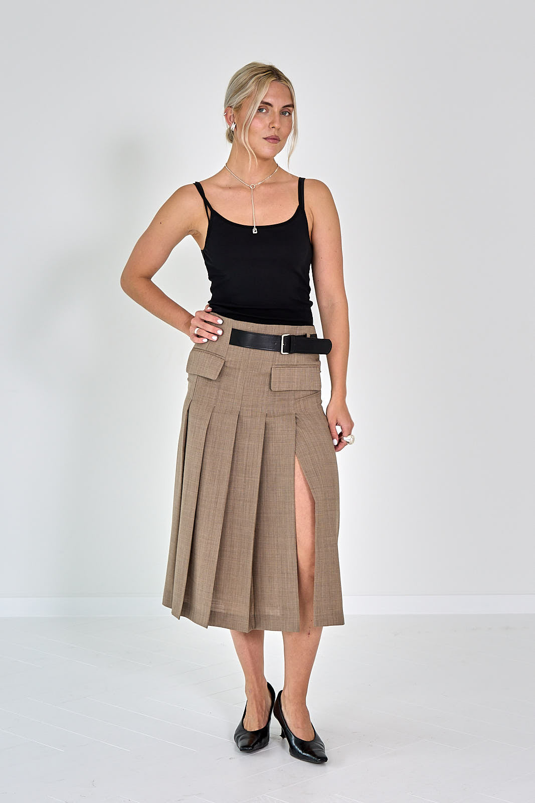 26W SEMICOUTURE RUITEN ROK