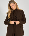 26W-OSCAR-BLAZER-BRUIN MIDDEN