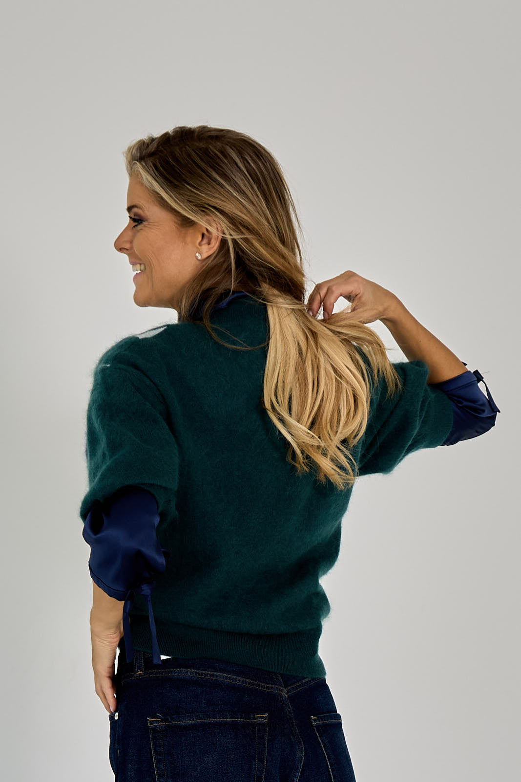 26W-AMOUR-PULL-GROEN MIDDEN