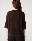 26W-ABSOLU CACHMERE-PULL-BRUIN DONKER