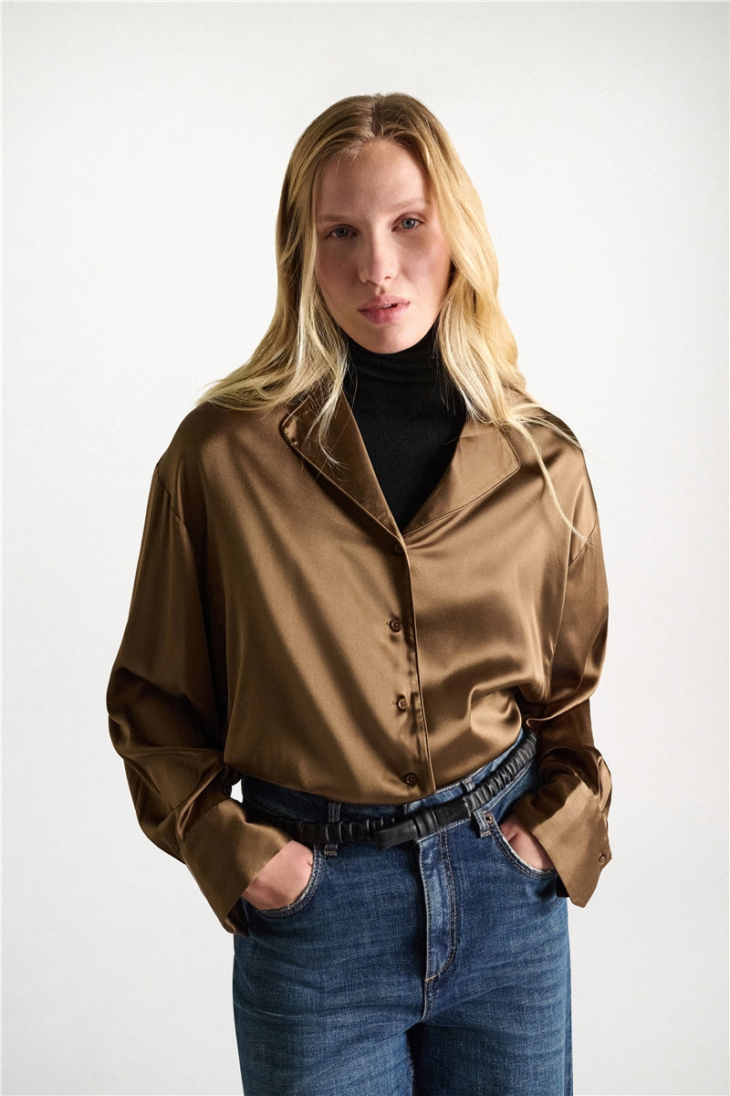 26W-Dorothee Schumacher-CHEMISIER-BRUIN