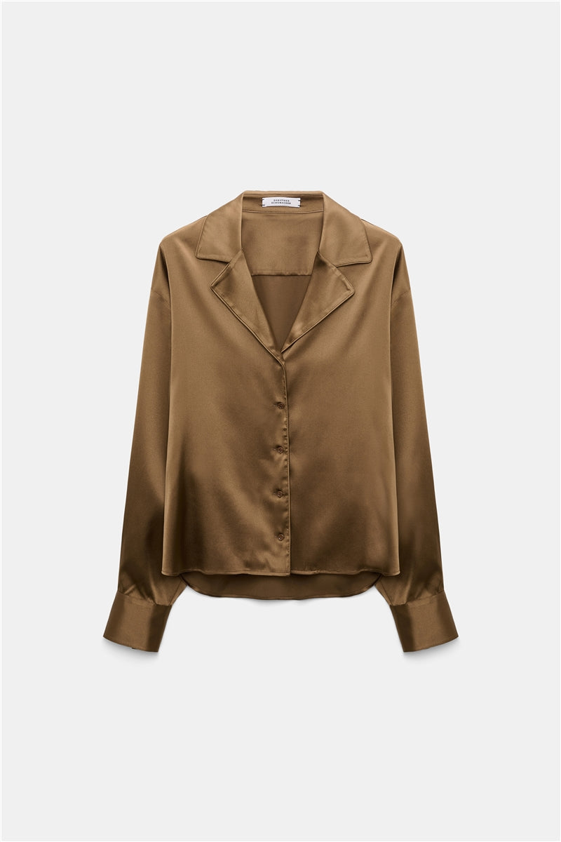 26W-Dorothee Schumacher-CHEMISIER-BRUIN