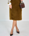 26W-Dorothee Schumacher-ROK-BRUIN MIDDEN