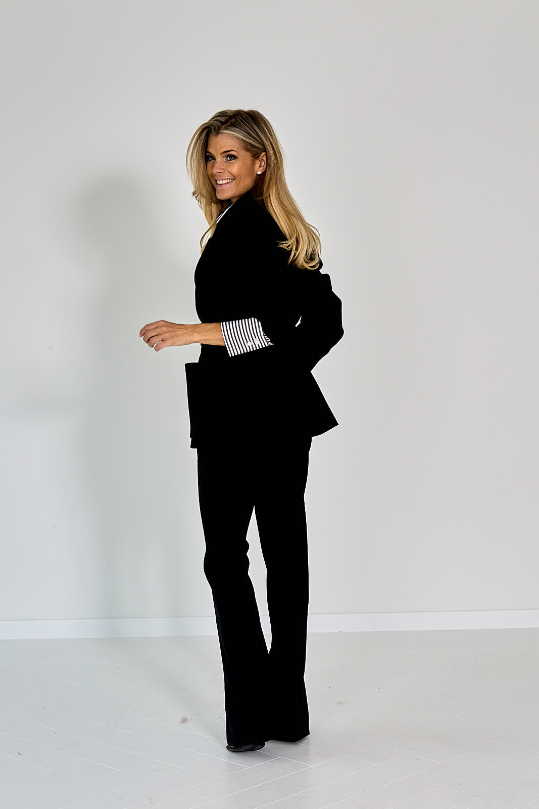 26W-Dorothee Schumacher-BLAZER-MARINE DO