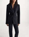 BLAZER WOL MET CEINTUUR