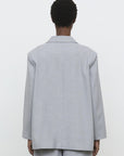 26W-ELEH-BLAZER-GRIJS LICHT