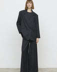 26W-ELEH-BLAZER-GRIJS DONKER