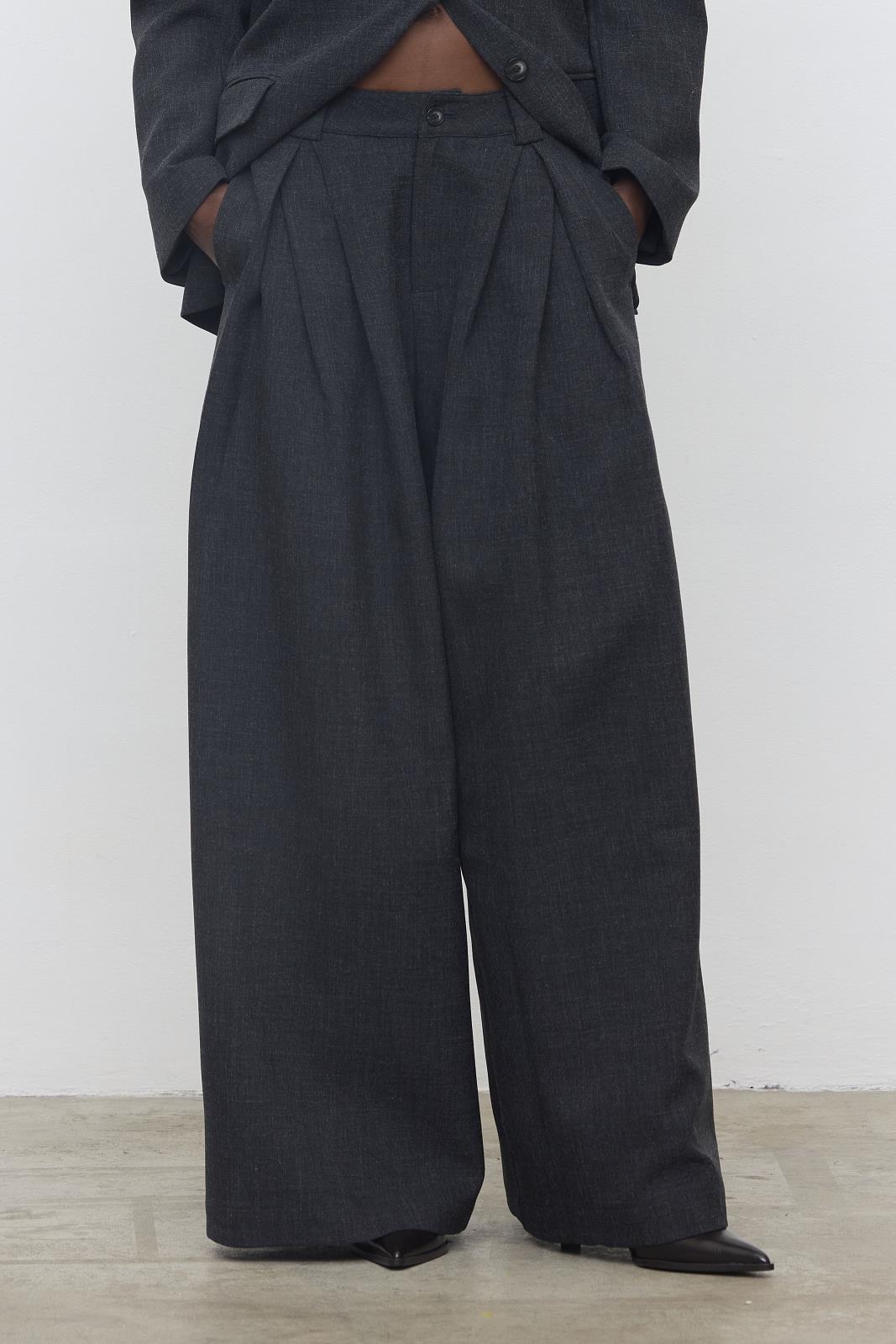 26W-ELEH-BROEK-GRIJS DONKER