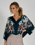 BLOUSE FLEUR D'ART