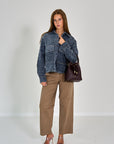 26W-SHAFT-GILET-BLAUW MIDDEN