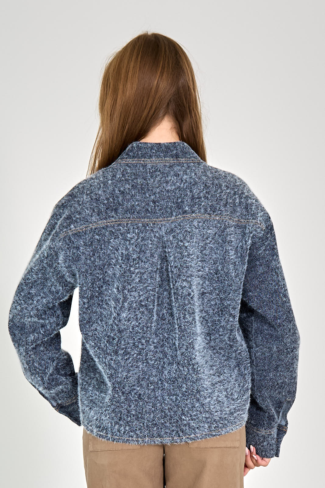 26W-SHAFT-GILET-BLAUW MIDDEN