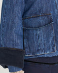 26W-SHAFT-BLOUZON-BLAUW MIDDEN