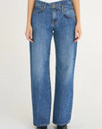 26W-SHAFT-BROEK JEANS-*