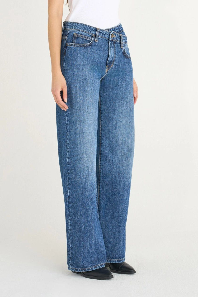 26W-SHAFT-BROEK JEANS-*