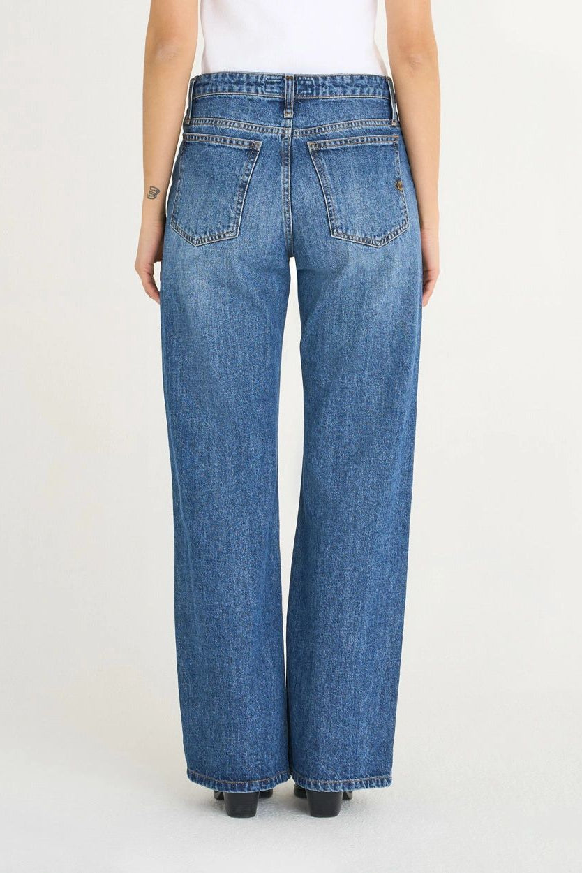 26W-SHAFT-BROEK JEANS-*
