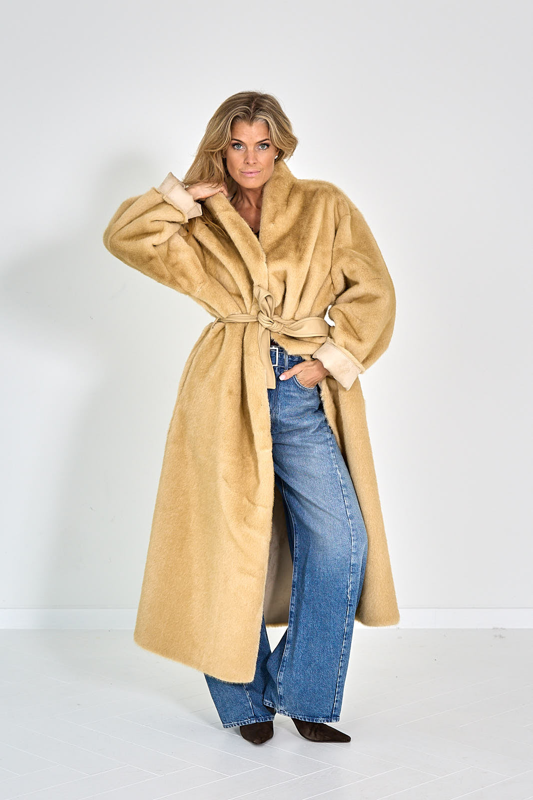 26Z-RHUNE-MANTEL-LICHT BEIGE