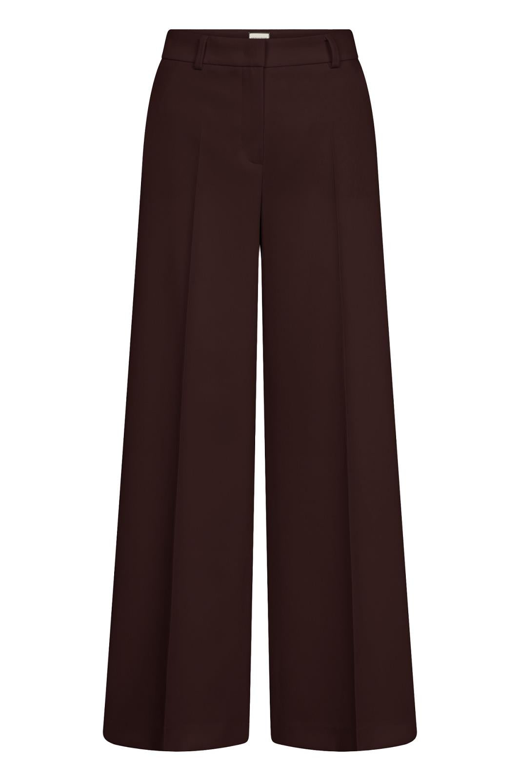 26W-SEDUCTIVE-BROEK-BORDEAUX DONKER ROOD