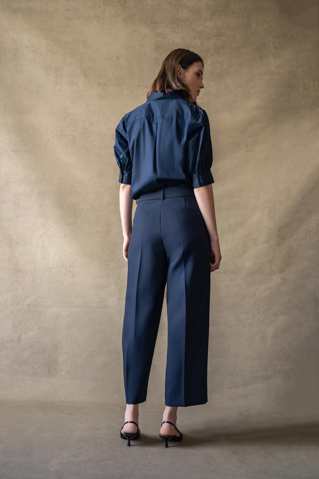 26W-SEDUCTIVE-BROEK-MARINE DONKER