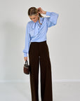 26W-SEDUCTIVE-BROEK-BRUIN DONKER