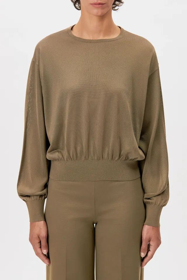 26W-DRYKORN-PULL-GROEN MIDDEN