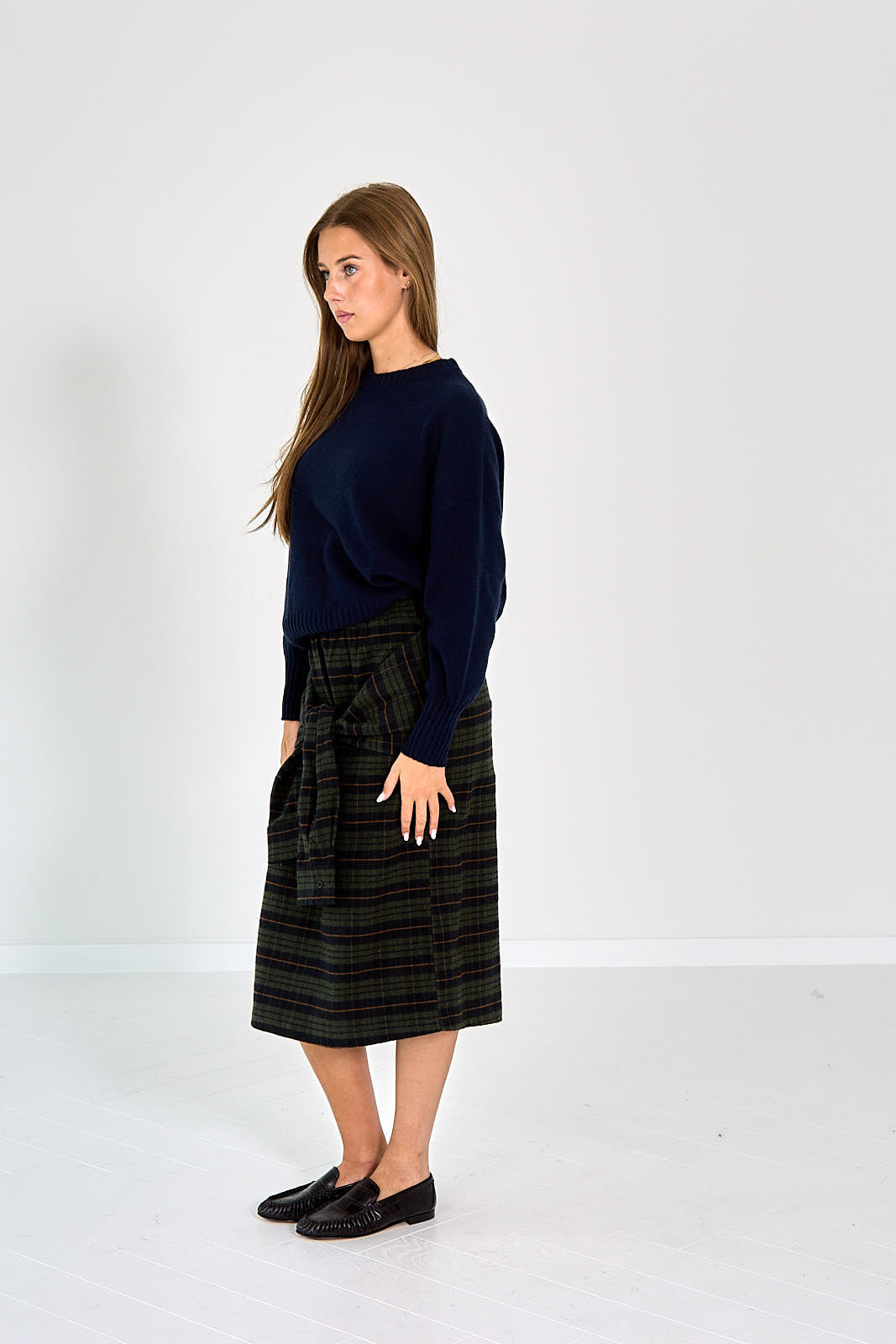 26W-LES TRICOTS  DE LEA-PULL-MARINE DONK
