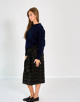 26W-LES TRICOTS  DE LEA-PULL-MARINE DONK