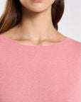 26W-LES TRICOTS  DE LEA-PULL-ROSE LICHT