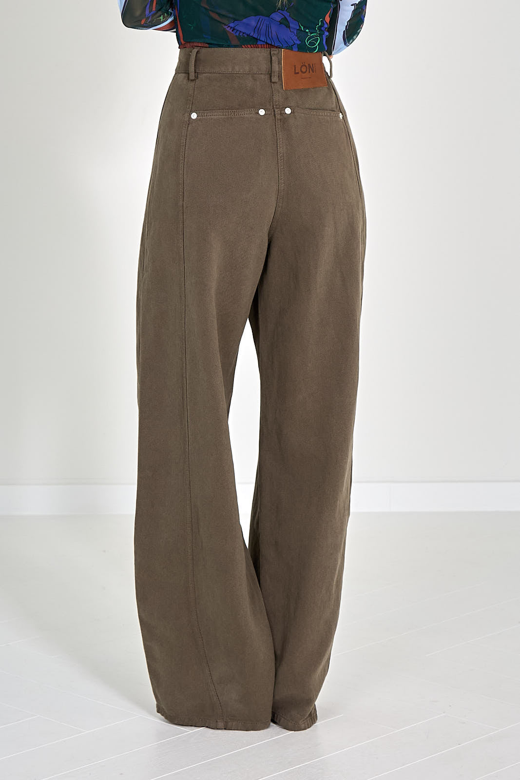 26W-MARGAUX LONNBERG-BROEK JEANS-BRUIN D