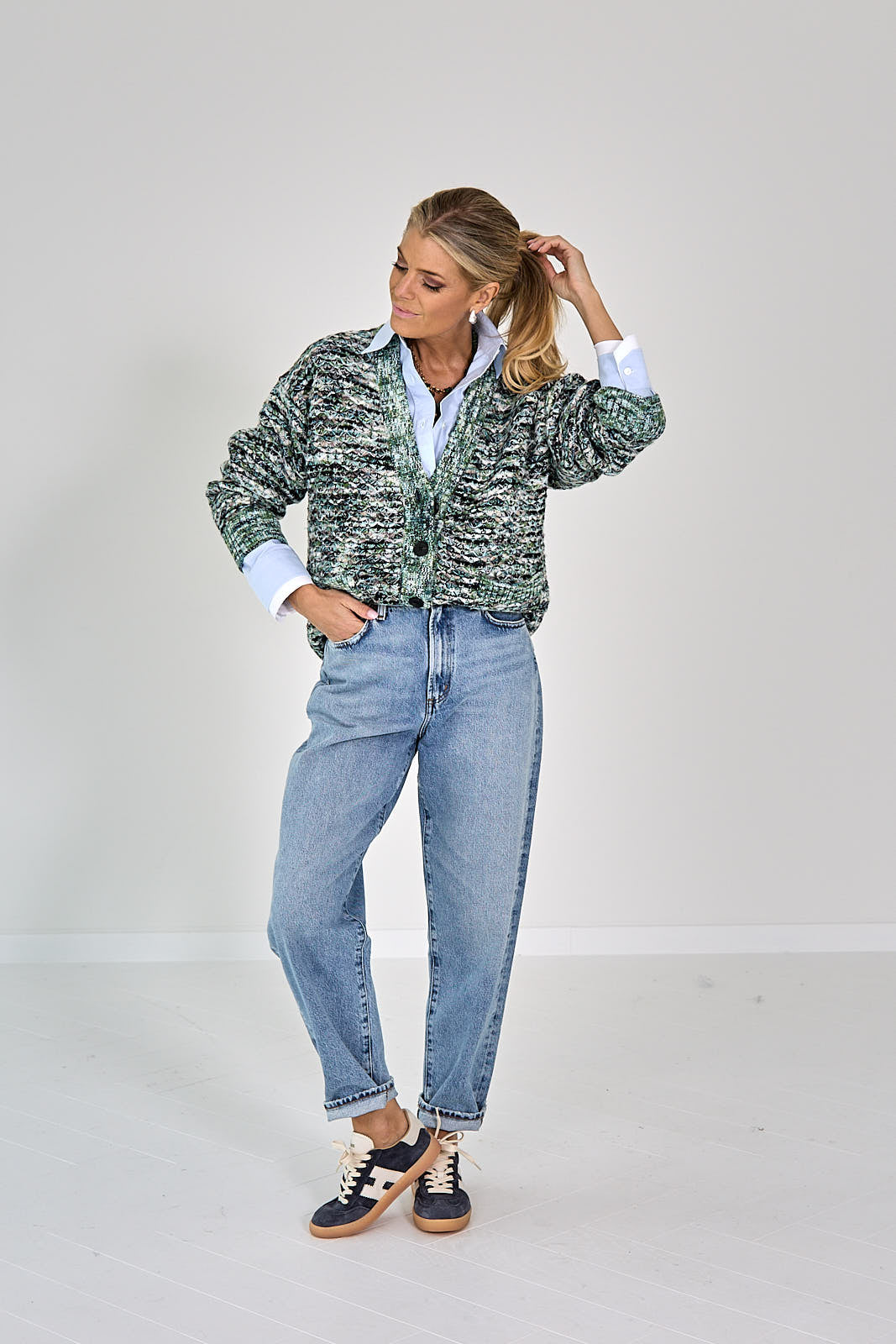 26W-MISSONI-PULL GILET-ONBEKEND