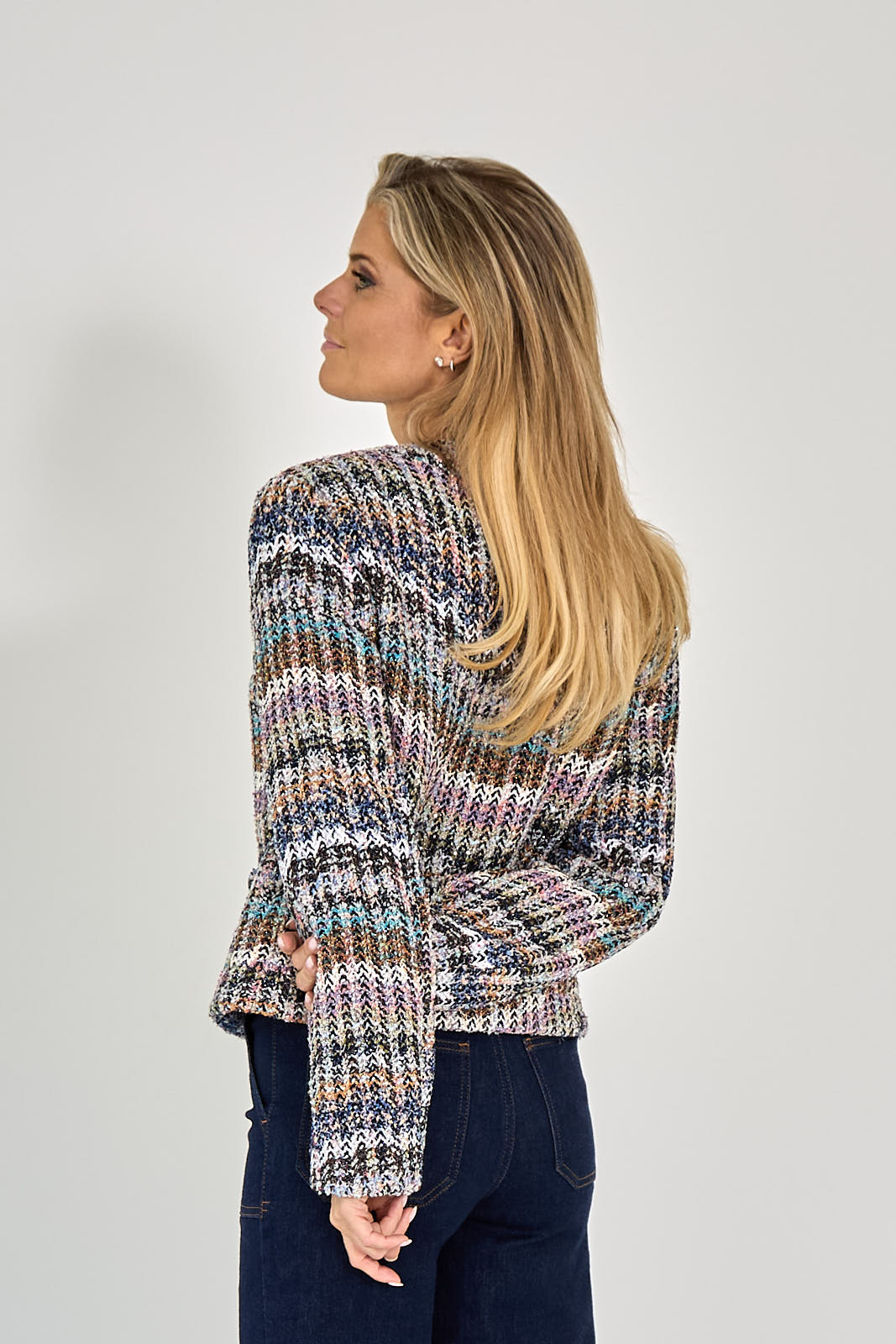 26W-MISSONI-BLAZER-MARINE DONKER