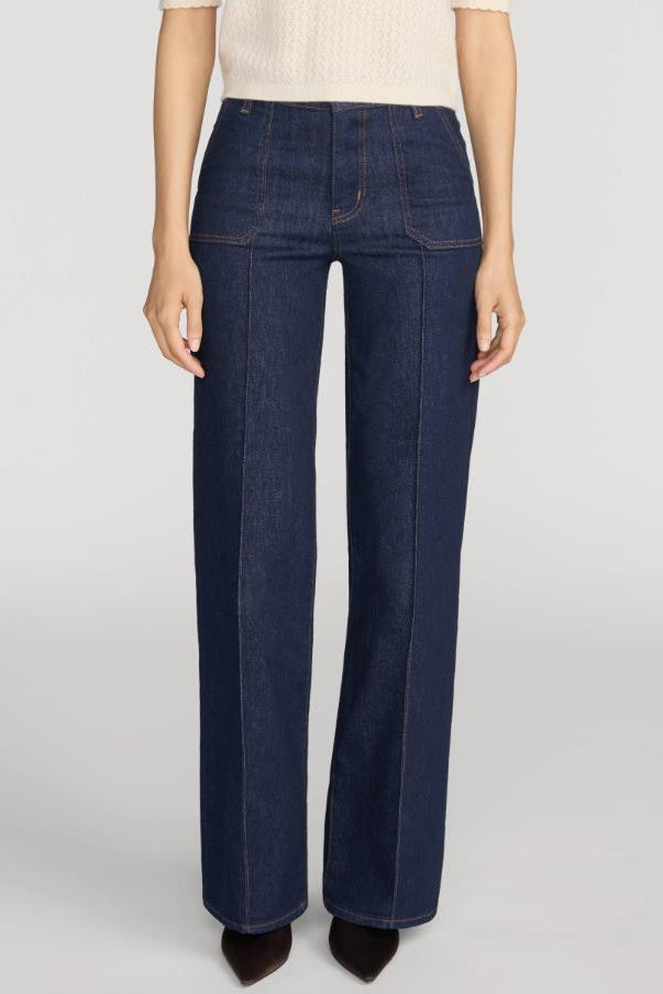 JEANS LE SLIM PALAZZO POCKET