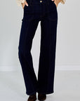 26W-FRAME-BROEK JEANS-MARINE DONKER