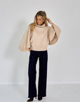 26W-FRAME-BROEK JEANS-MARINE DONKER